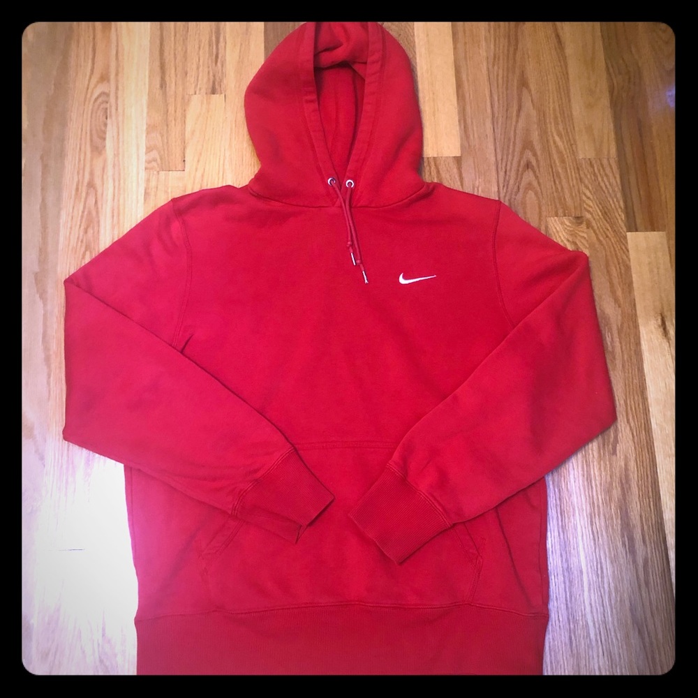 Red Nike Hoodie